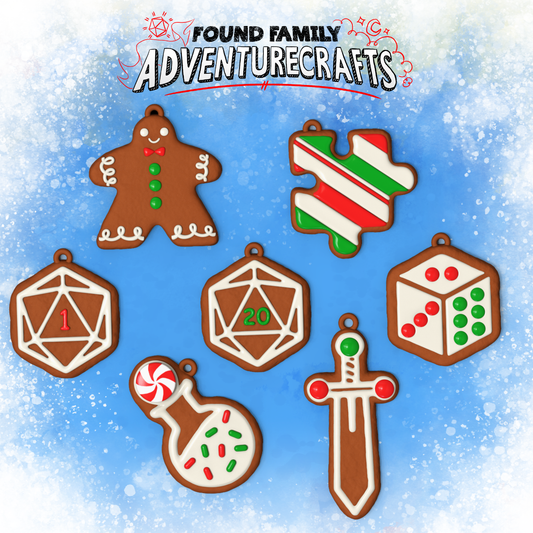 Tabletop Gaming Gingerbread Cookies