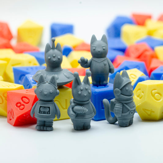 Peanut Cats - Sci-Fi! Aliens, Astronaut, Robot & Trekkie