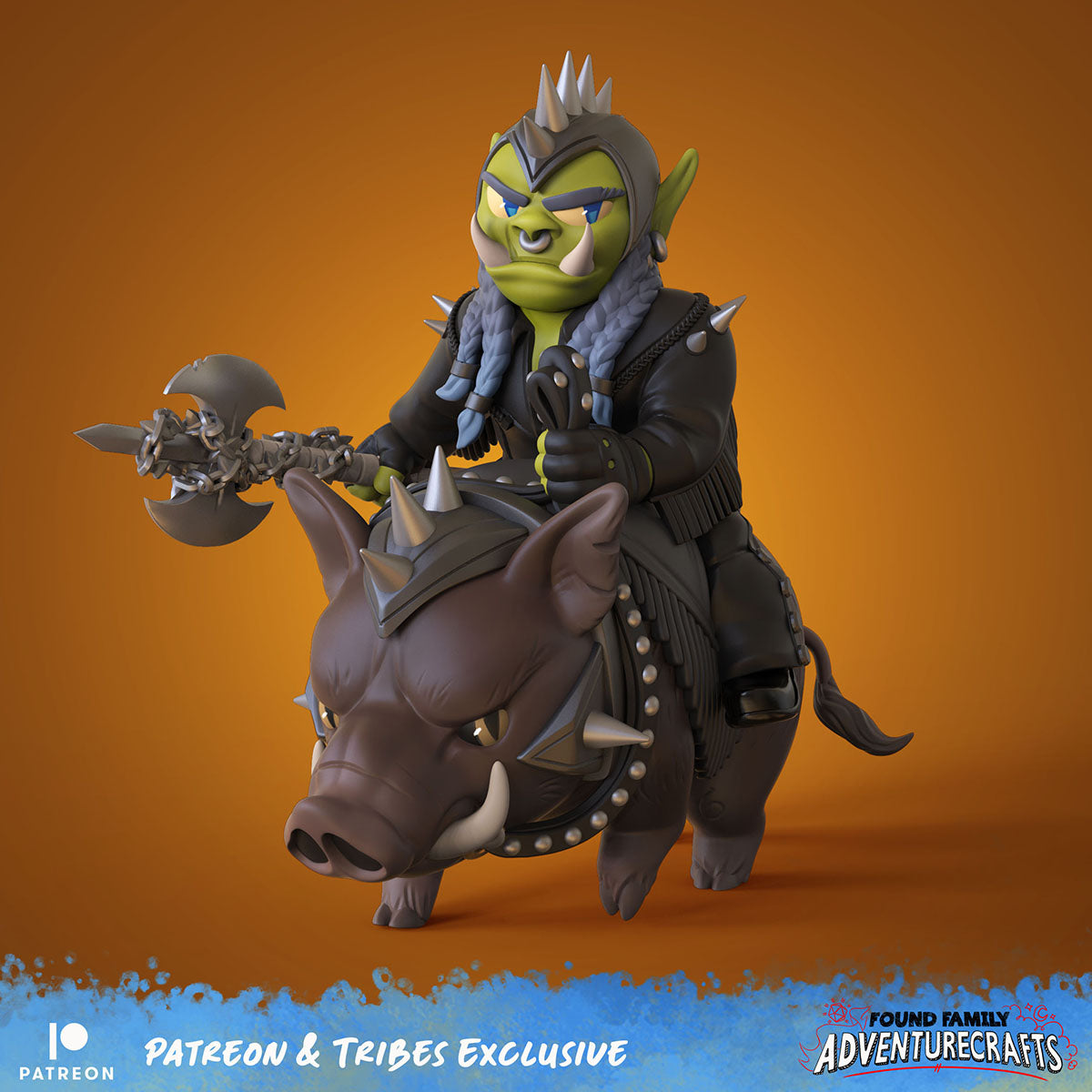 Orc Hogrider Leader
