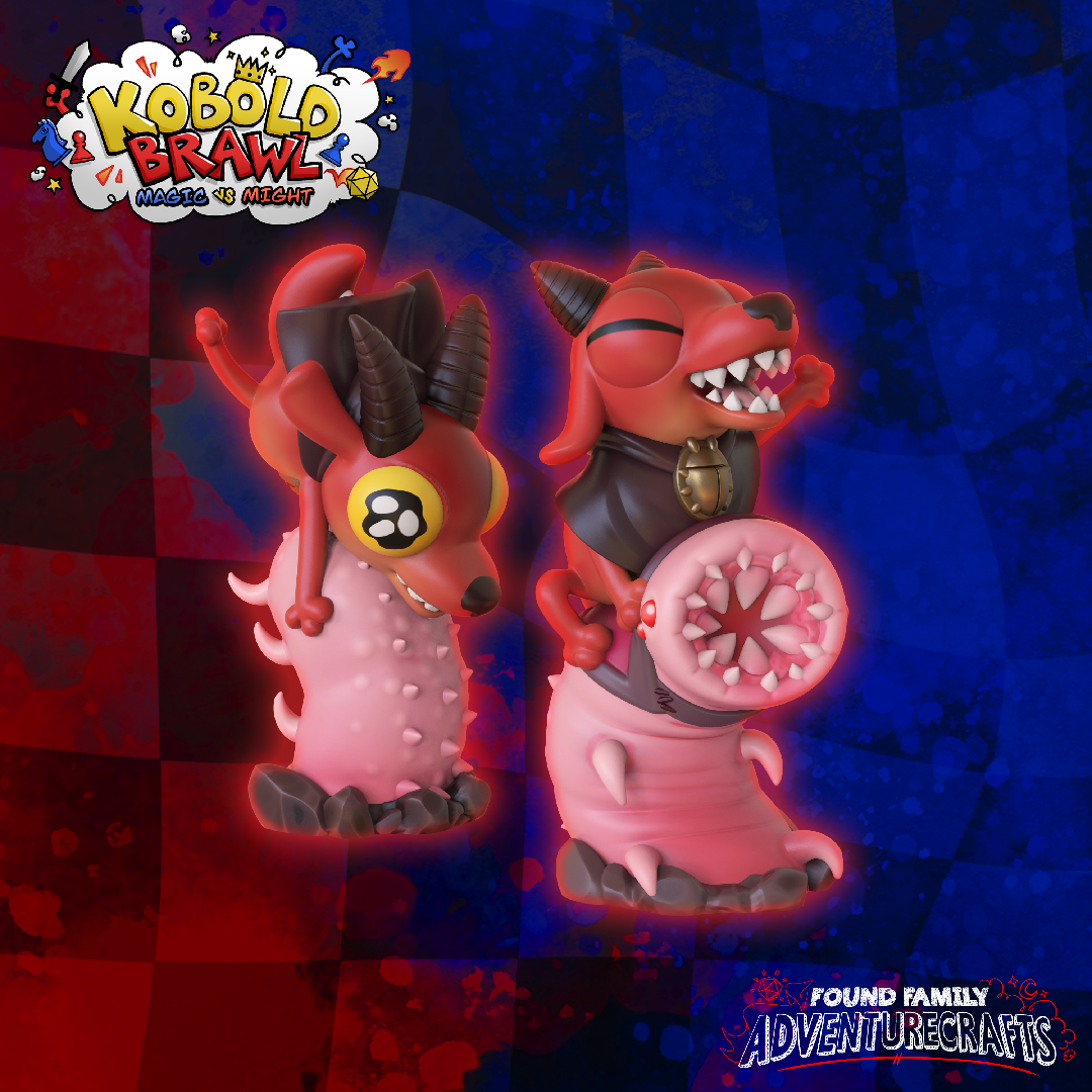 Might Team Knight: Kobold Worm Cavalry