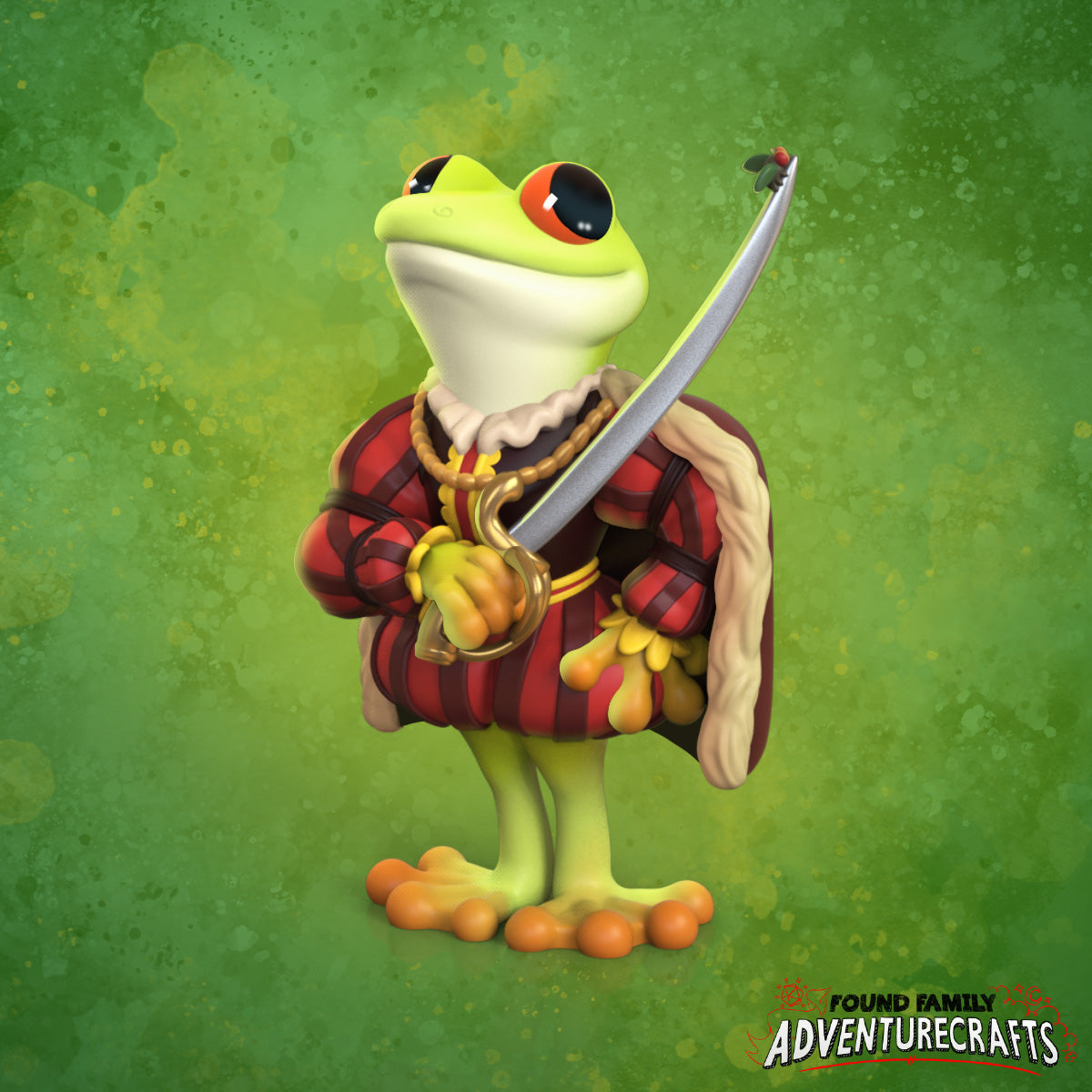 Princely Frog Swordsman