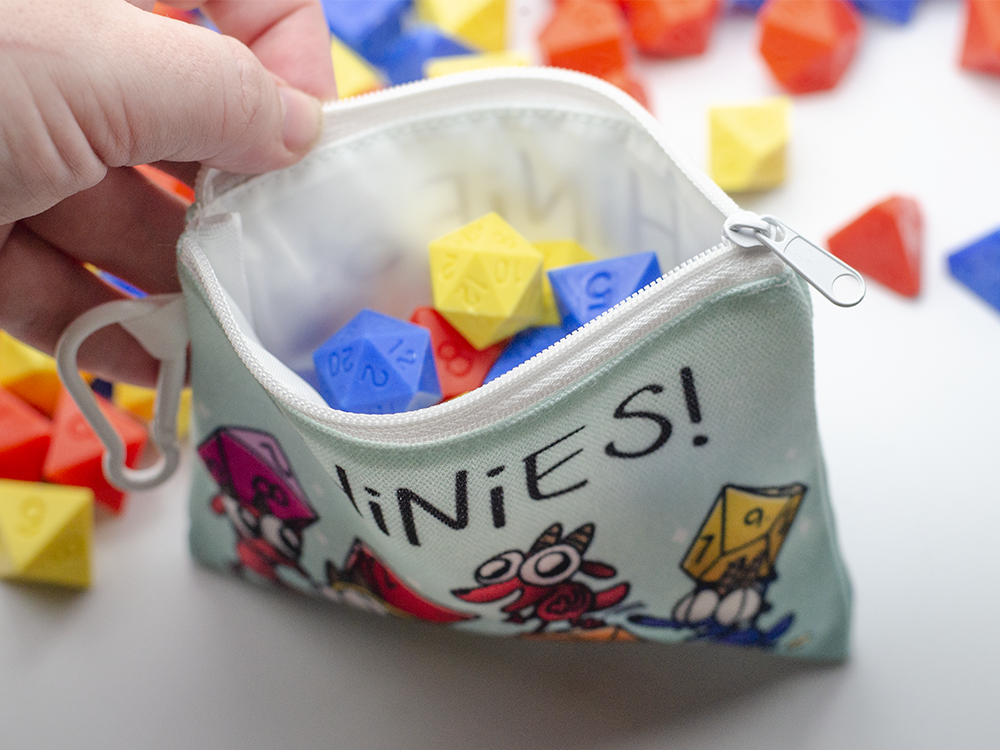 Kobold "SHINIES!" Canvas Zipper Pouch