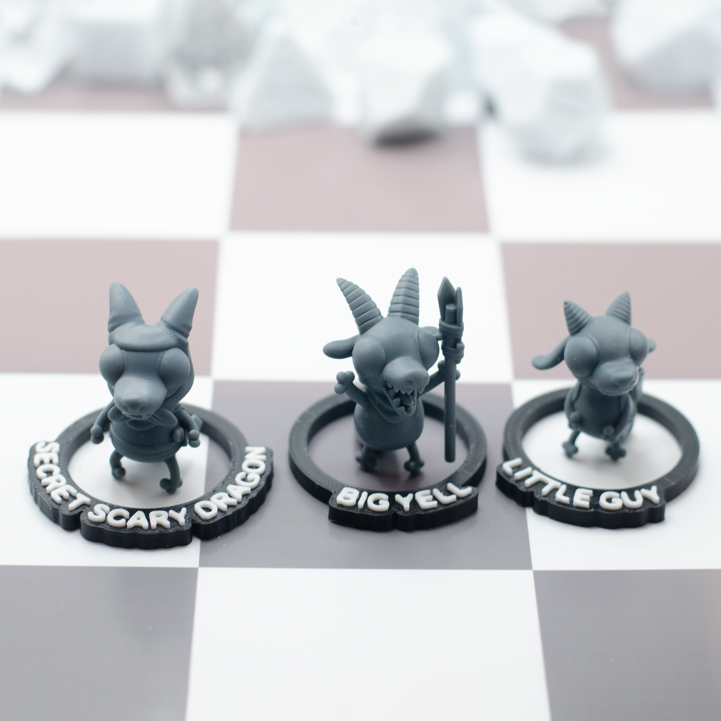 Kobold Novelty Status Rings - an ode to chaotic little guys!