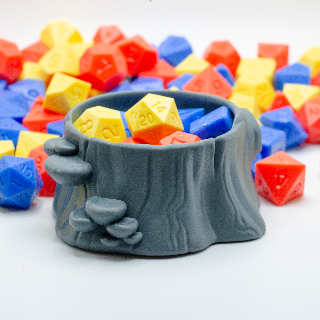 Stump Dice & Trinket Cup for Dice Goblins