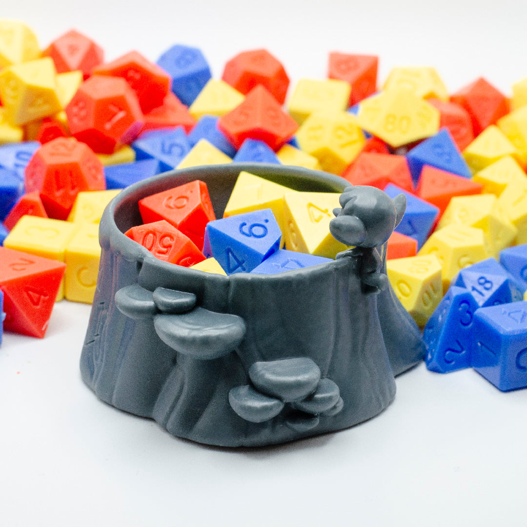 Stump Dice & Trinket Cup for Dice Goblins