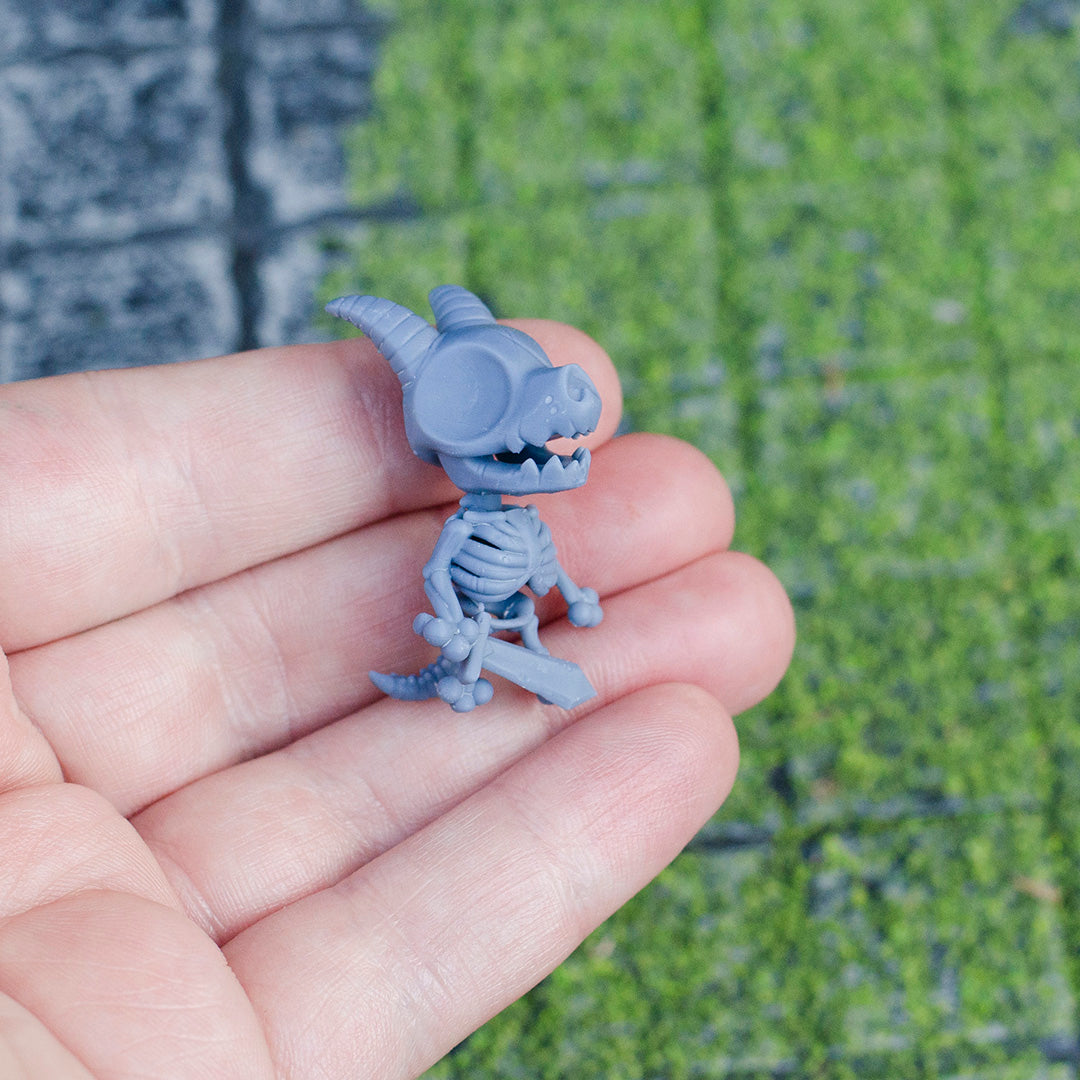Spooky Skeleton Kobolds - 4 Little Guys!
