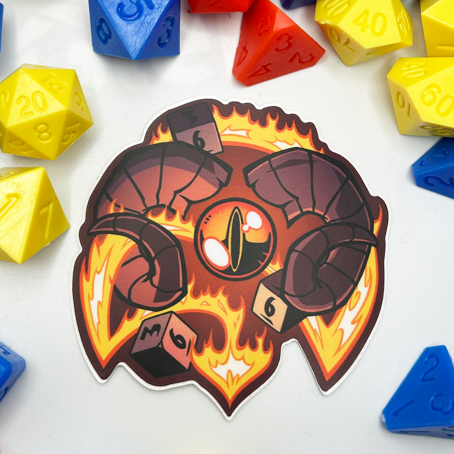 Fiend Warlock Vinyl Sticker