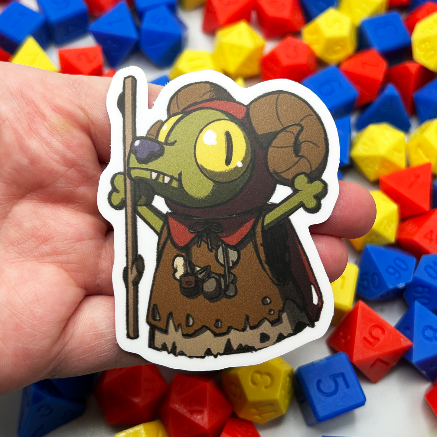 Kobold "Enchanter" Vinyl Sticker