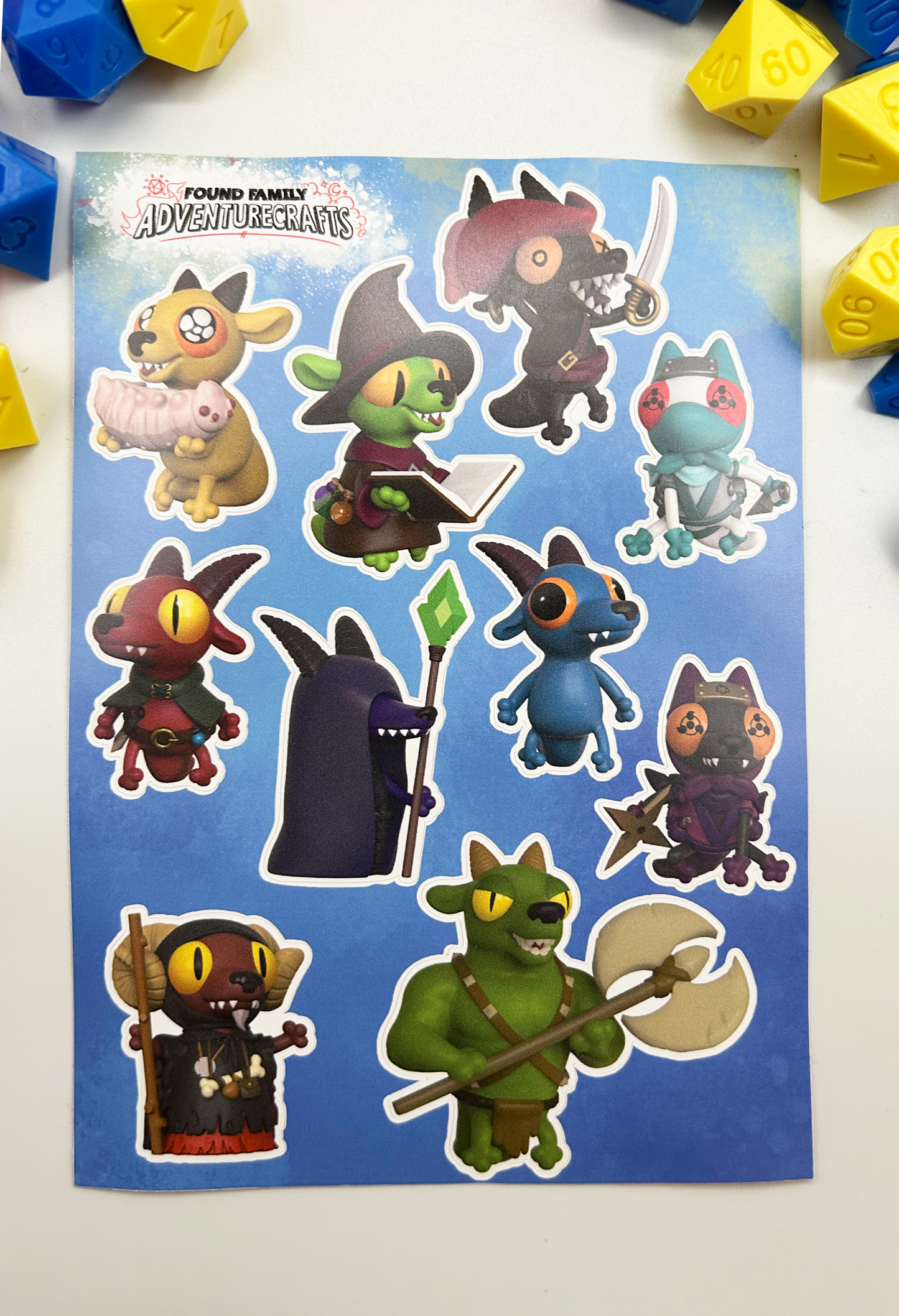 Kobolds Sticker Sheet