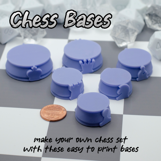 Chess Bases - Make Your Own Chess Set!