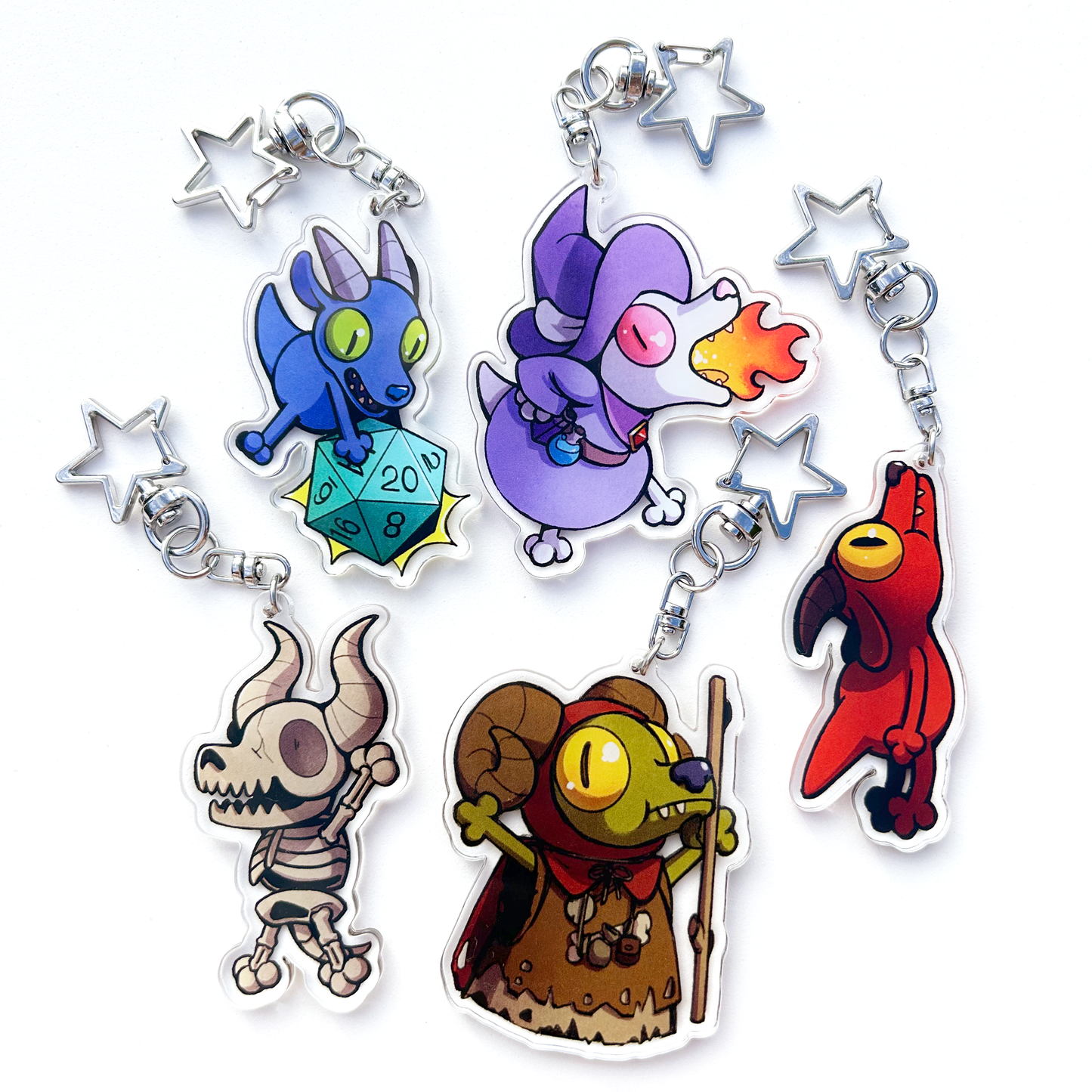 Kobold Keychain Charms