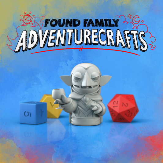 April Fool Puppet April 2026: April Fools! – Found Family Adventurecrafts