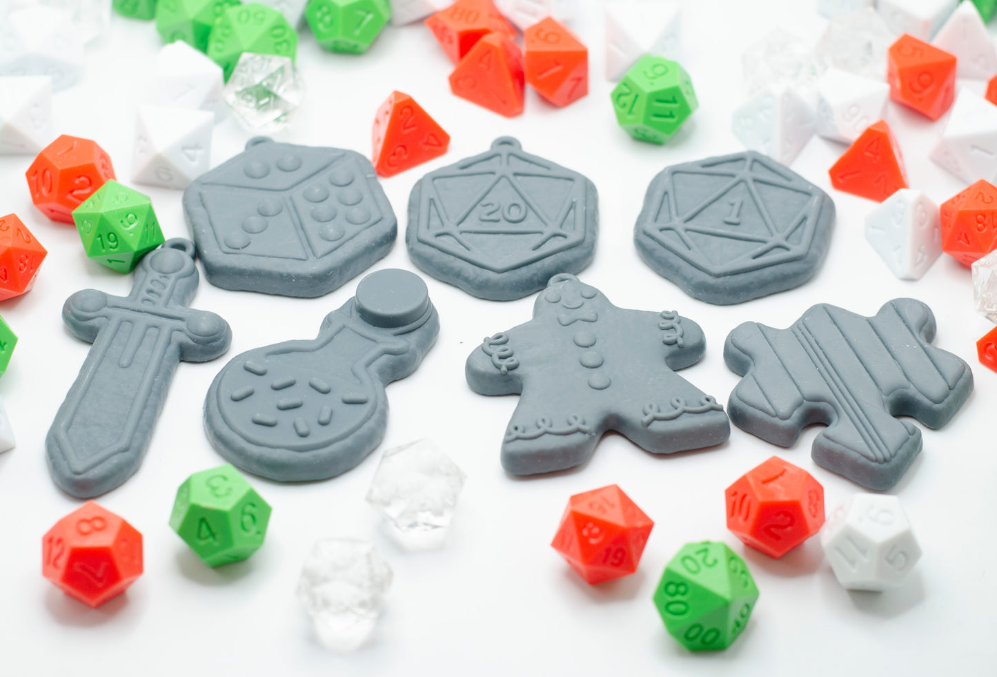 Tabletop Gaming Gingerbread Cookies