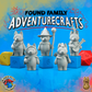 Peanut Pups - Pointy Ear Dog (Shepherd, Husky) in Fantasy Costumes (Fighter, Ranger, Wizard, Rogue, Bard)