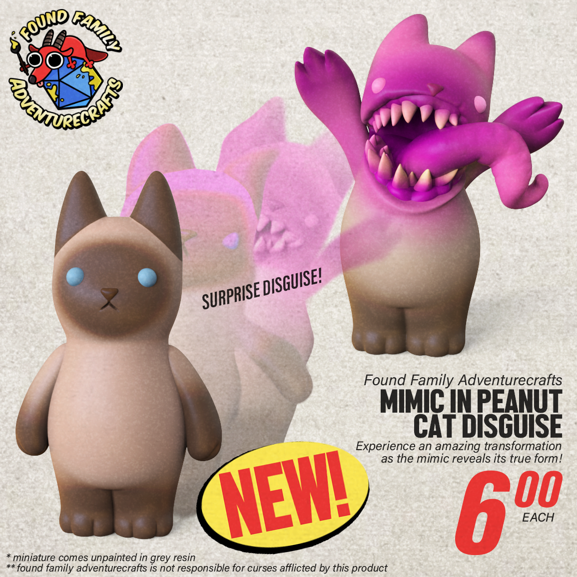 Disguised Peanut Cat Mimic