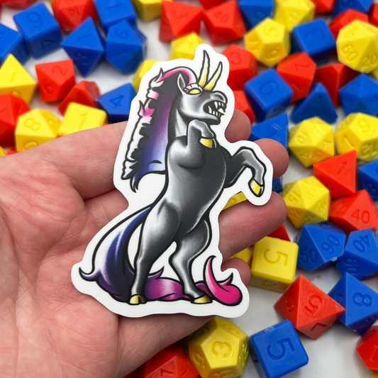 Bicorn Vinyl Sticker