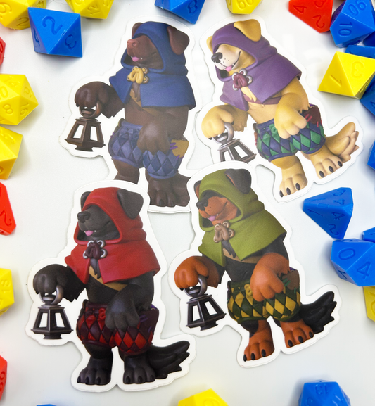 Dogfolk Thief Vinyl Sticker