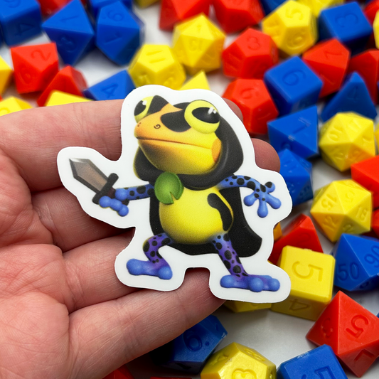 The Frogue Vinyl Sticker