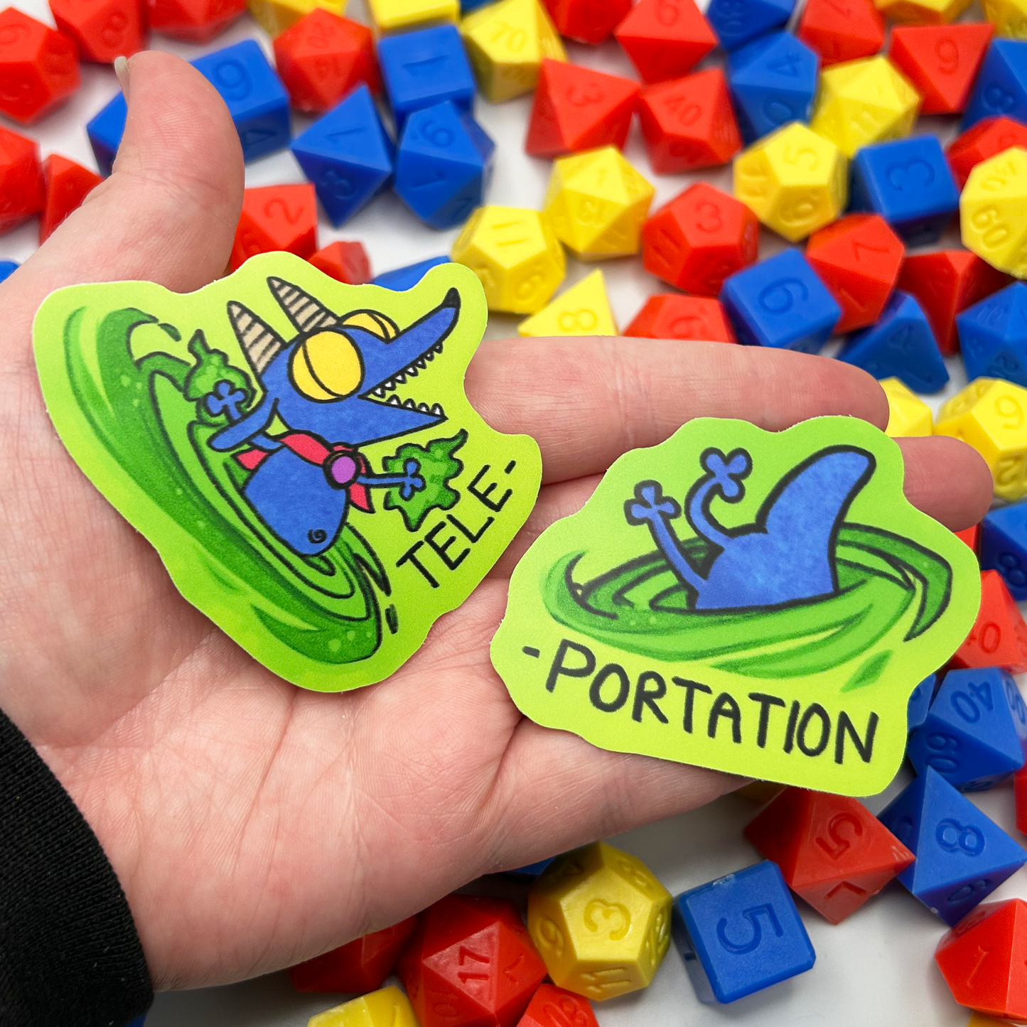 Kobold "Tele ... Portation!" Sticker Set