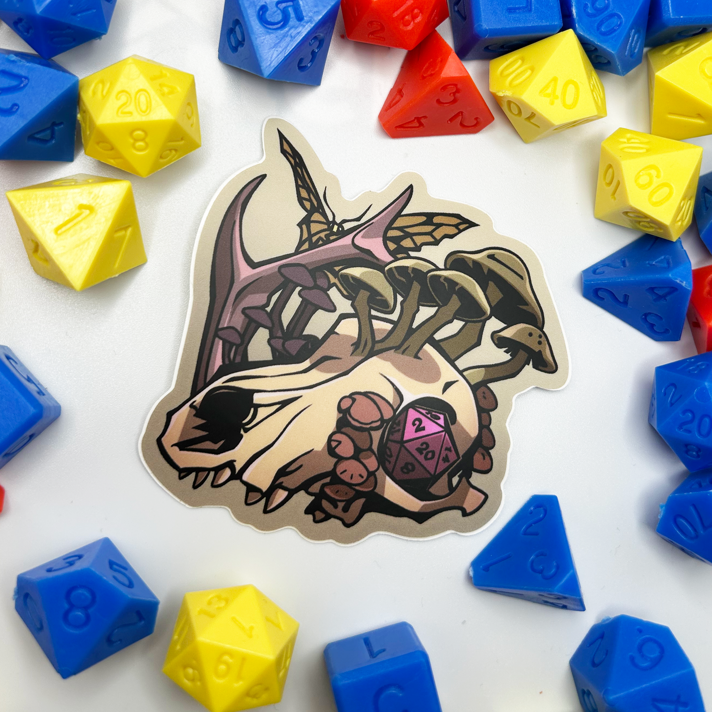 Circle of Spores Druid Vinyl Sticker